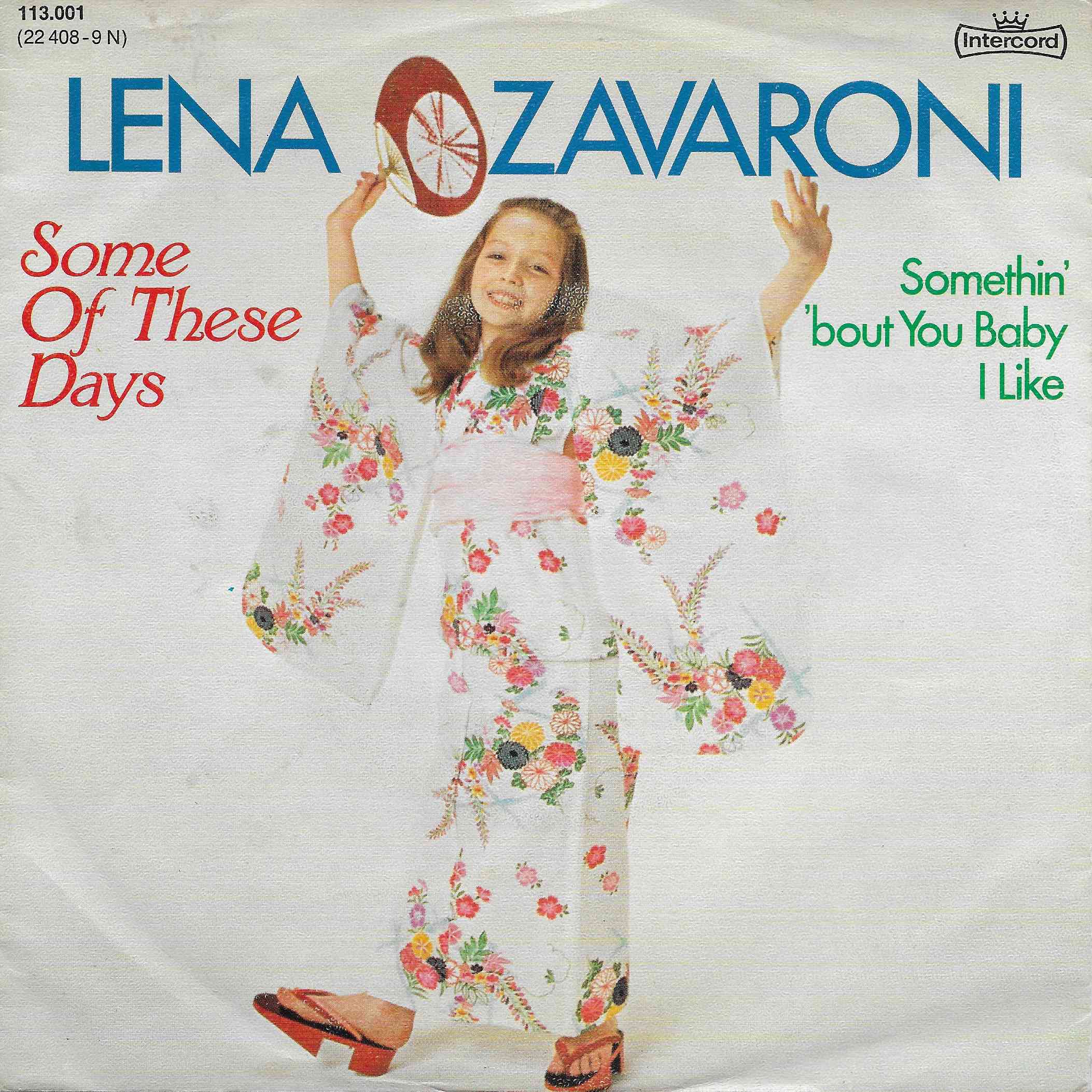 Picture of INT 113.001 Some of these days (German import) by artist Lena Zavaroni from the BBC records and Tapes library